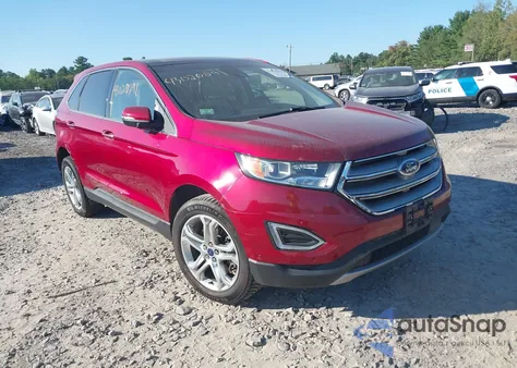 2018 Ford Edge Titanium z USA, uszkodzony, nr VIN 2FMPK3K80JBB27906